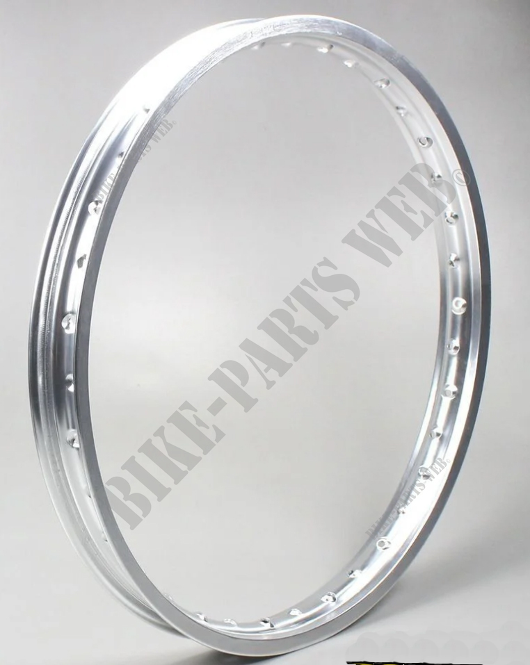 Wheel, aluminum rim 1.60x21'' for Honda XR, XLR and CR - JANTE ALU GRISE 1,60x21